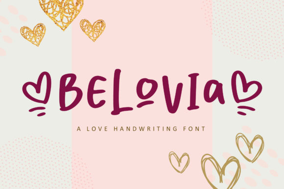 Belovia Font - Featured Image