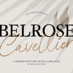 Belrose Cavellier Duo Font - Featured Image