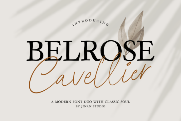Belrose Cavellier Duo Font - Featured Image