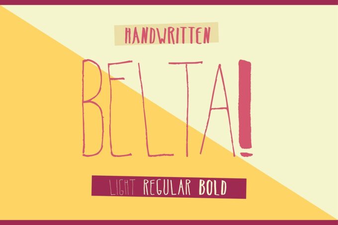 Belta Font - Featured Image