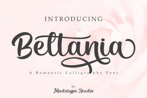 Beltania Font - Featured Image