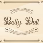 Belty Doll Font - Featured Image