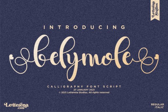 Belymole Font - Featured Image