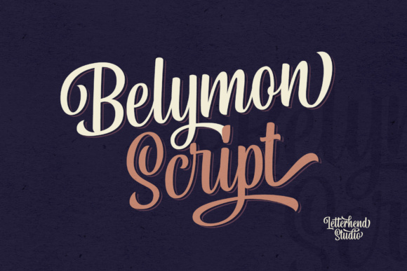 Belymon Script Font - Featured Image