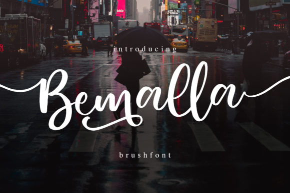 Bemalla Font - Featured Image