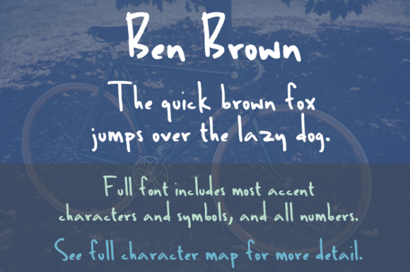 Ben Brown Font - Featured Image