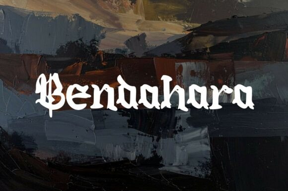 Bendahara Font - Featured Image