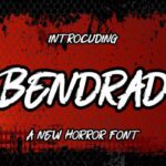 Bendrad Font - Featured Image