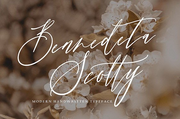 Benedeta Scotty Font - Featured Image