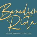 Benedion Riota Font - Featured Image
