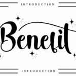 Benefit Font - Featured Image