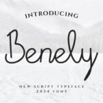 Benely Font - Featured Image