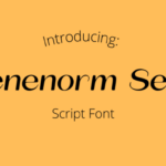 Benenorm Sept Font - Featured Image