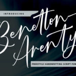 Benetton Arenty Font - Featured Image