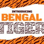 Bengal Tiger Font - Featured Image