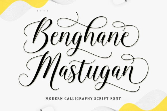 Benghane Mastugan Font - Featured Image