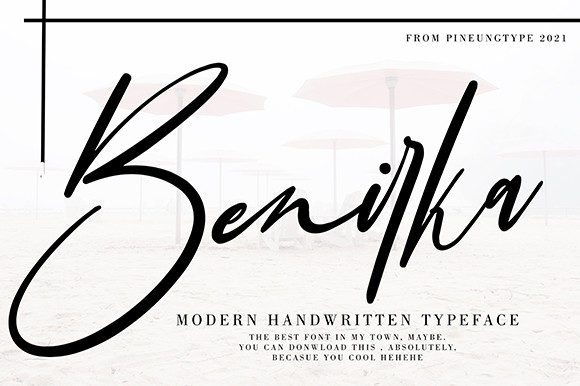 Benirka Font - Featured Image
