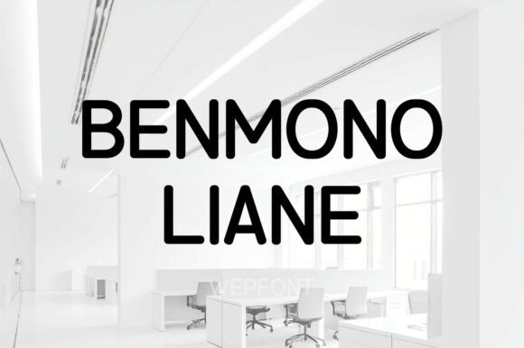 Benmono Liane Font - Featured Image