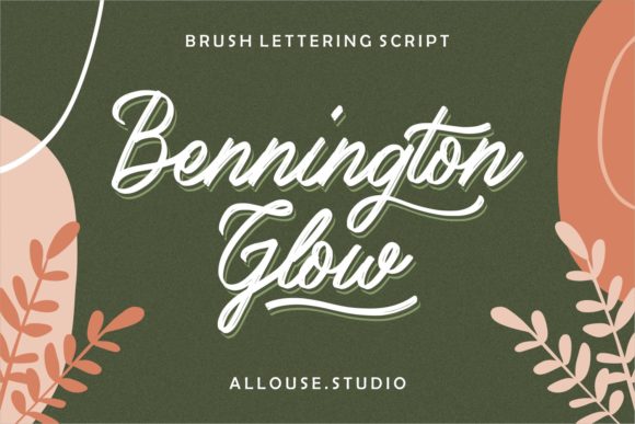 Bennington Glow Font - Featured Image