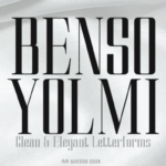 Benso Yolmi Font - Featured Image