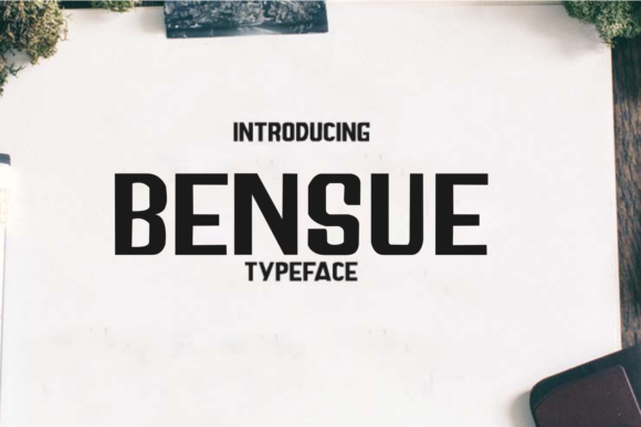 Bensue Font - Featured Image