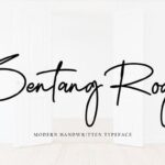 Bentang Rogu Font - Featured Image