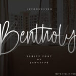Bentholy Font - Featured Image