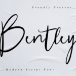 Bentley Font - Featured Image