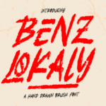 Benz Lokaly Font - Featured Image