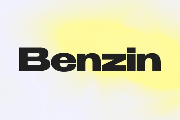 Benzin Font - Featured Image
