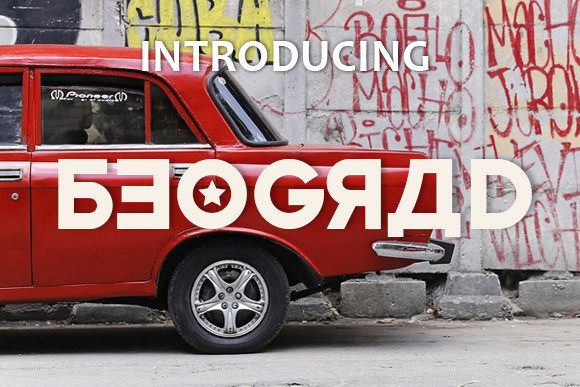 Beograd Font - Featured Image
