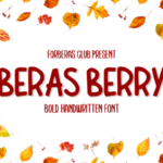 Beras Berry Font - Featured Image