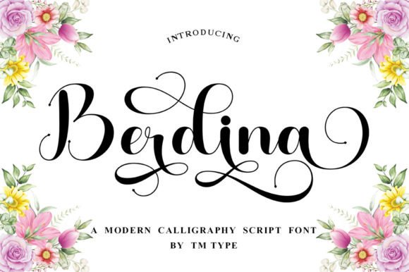 Berdina Font - Featured Image