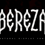 Bereza Font - Featured Image