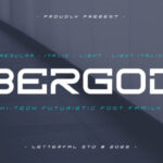 Bergod Sans Serif Font - Featured Image
