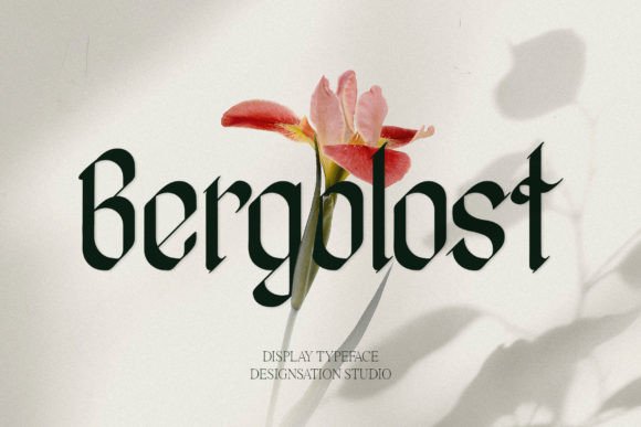 Bergolost Font - Featured Image