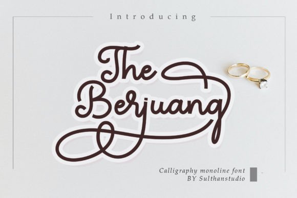 Berjuang Font - Featured Image