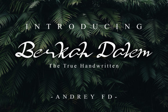 Berkah Dalem Font - Featured Image