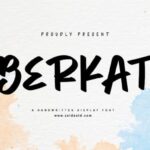 Berkat Font - Featured Image