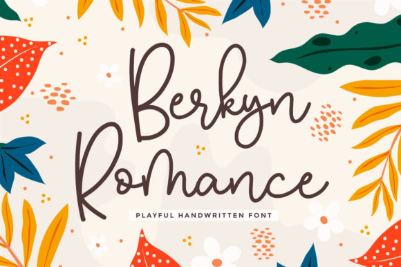 Berkyn Romance Font - Featured Image