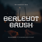 Berleyot Brush Font - Featured Image