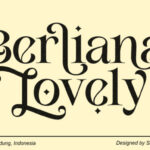 Berliana Lovely Font - Featured Image