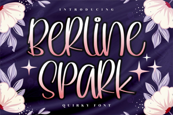 Berline Spark Font - Featured Image