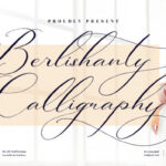 Berlishanty Calligraphy Font - Featured Image