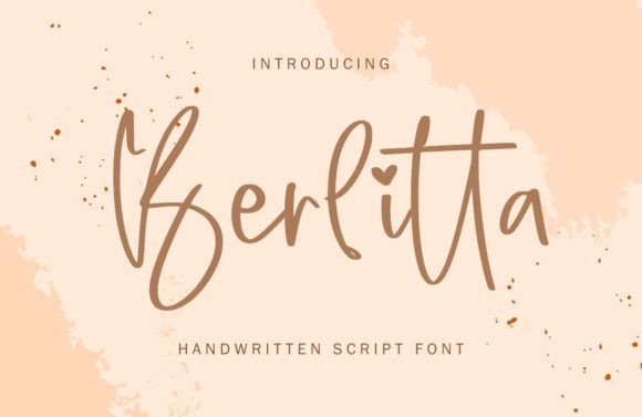 Berlitta Font - Featured Image