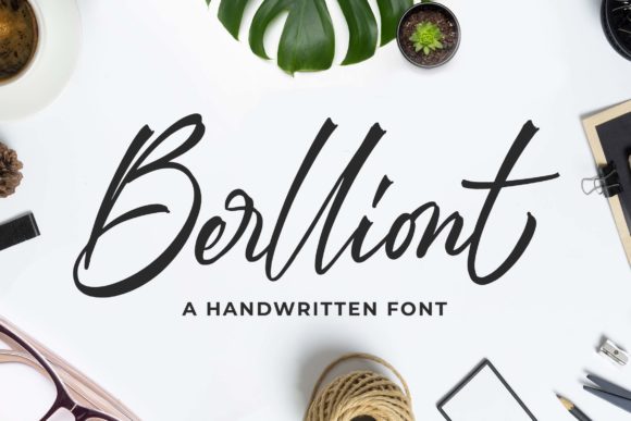 Berlliont Font - Featured Image