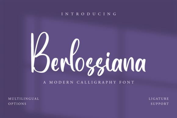 Berlossiana Font - Featured Image