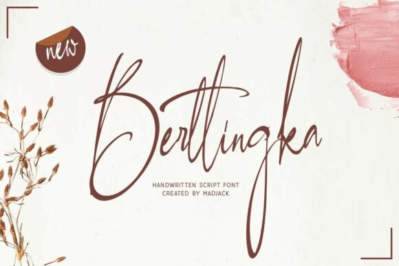 Berltingka Font - Featured Image