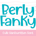 Berly Fanky Font - Featured Image