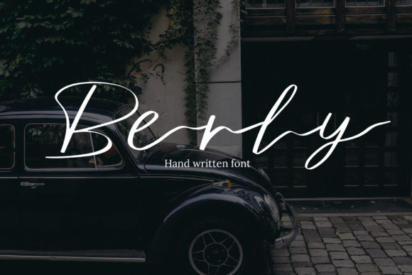 Berly Font - Featured Image